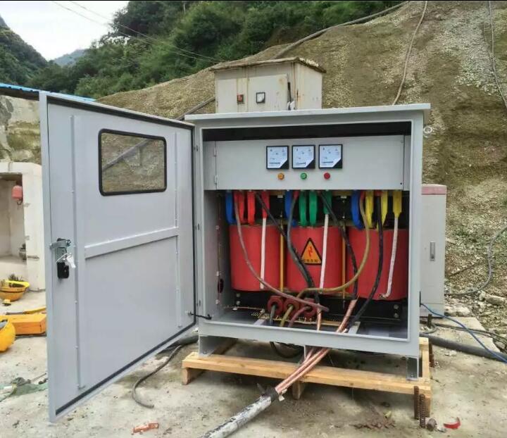 隧道施工專用升壓器正確安裝方式及安裝條件